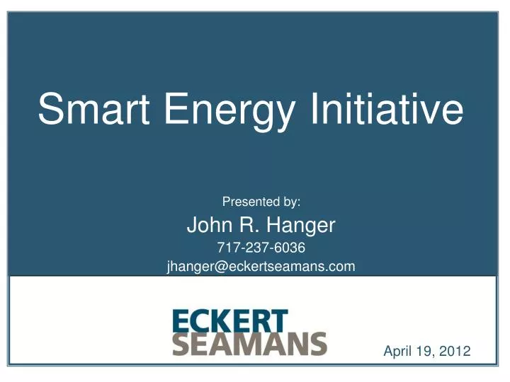 smart energy initiative
