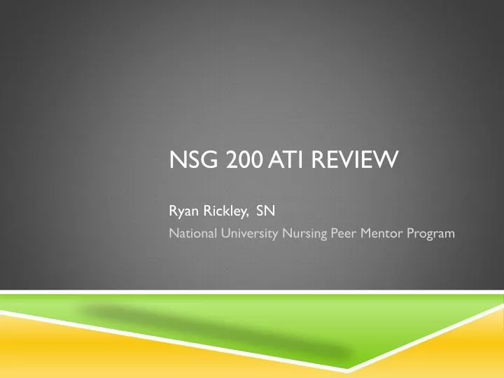 nsg 200 ati review