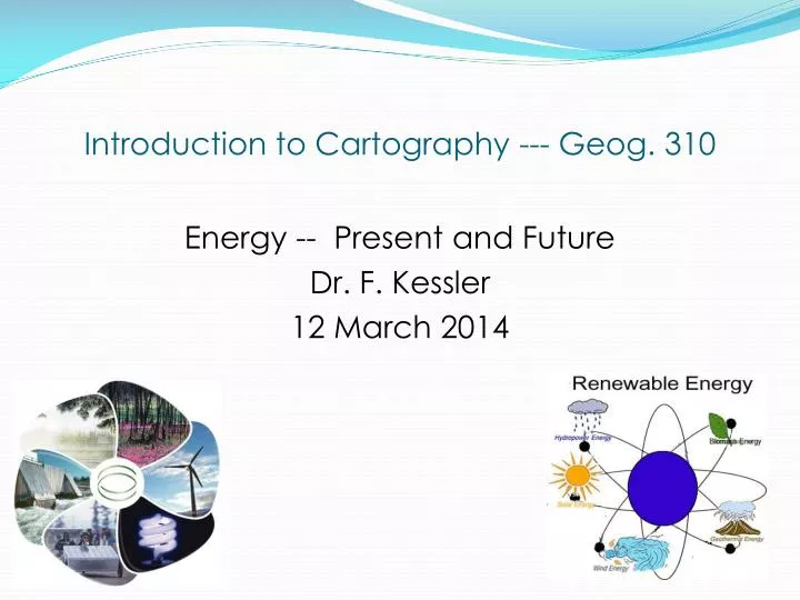 introduction to cartography geog 310