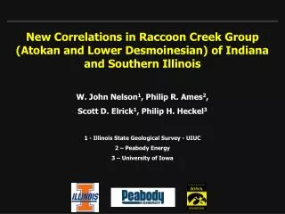 New Correlations in Raccoon Creek Group (Atokan and Lower Desmoinesian) of Indiana and Southern Illinois