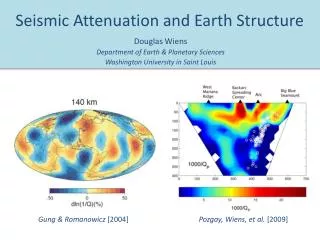 Seismic Attenuation and Earth Structure