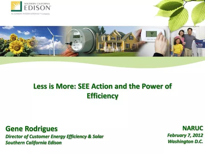 less is more see action and the power of efficiency
