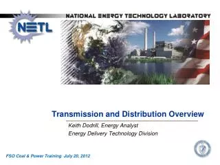Transmission and Distribution Overview