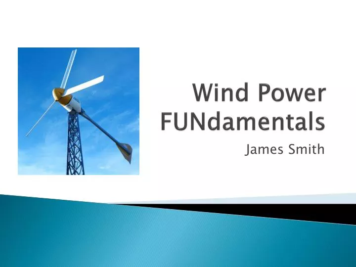 wind power fundamentals