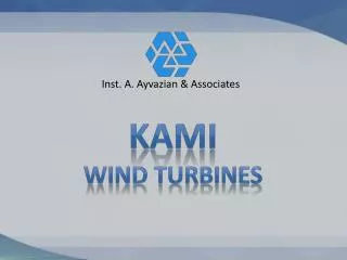 KAMI Wind Turbines