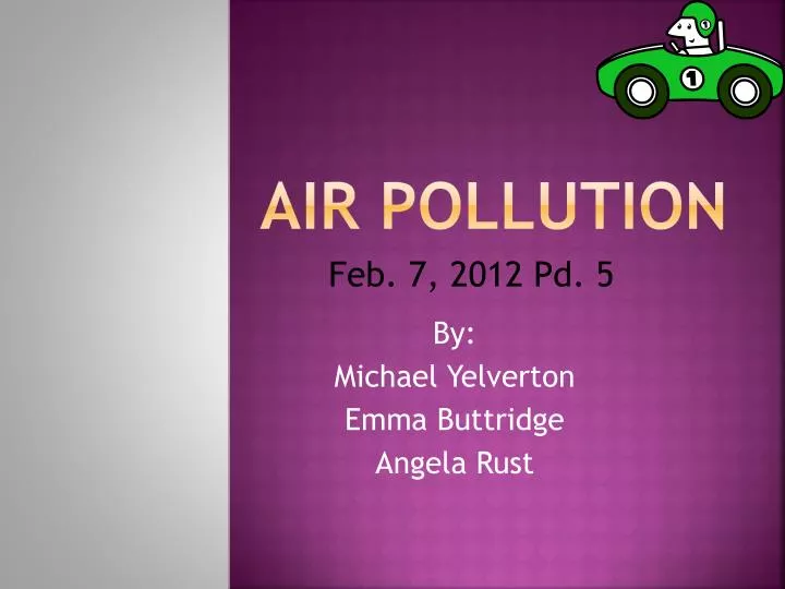 air pollution