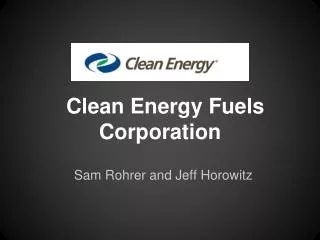 Clean Energy Fuels Corporation