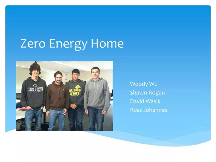 zero energy home