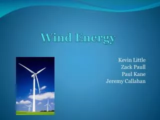 Wind Energy