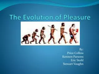 The Evolution of Pleasure