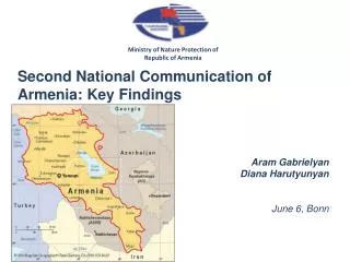 Second National Communication of Armenia: Key Findings