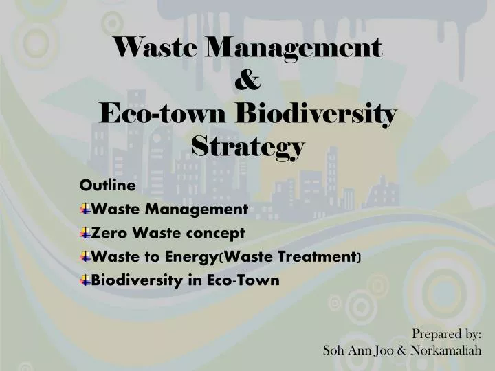 waste management eco town biodiversity strategy