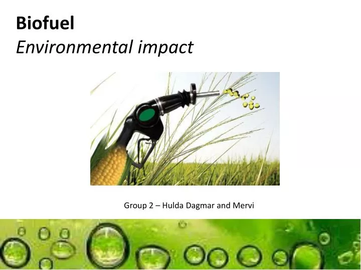 biofuel environmental impact