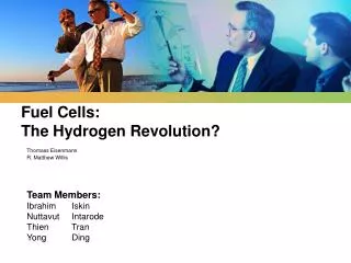 Fuel Cells: The Hydrogen Revolution?