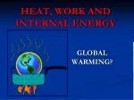 PPT - HEAT, WORK AND INTERNAL ENERGY PowerPoint Presentation, Free ...