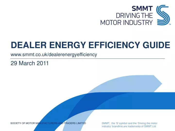 dealer energy efficiency guide