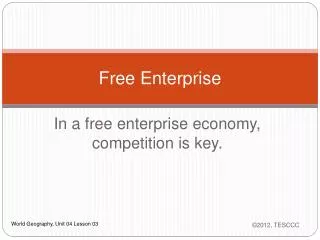 Free Enterprise