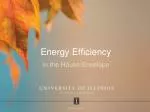 Energy Efficiency - slide 1