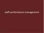 Enhancing Staff Performance Management: A Comprehensive Overview and Strategic Timeline - slide 1