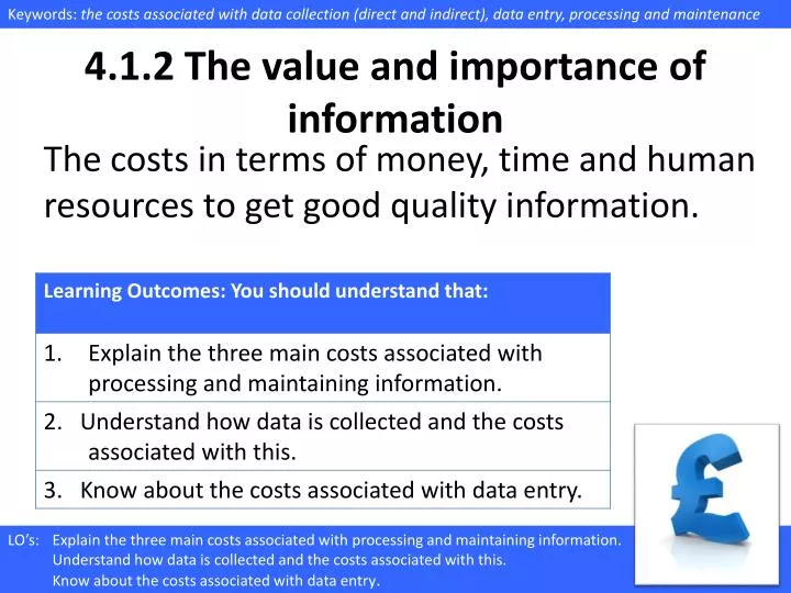 4 1 2 the value and importance of information