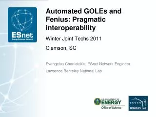 Automated GOLEs and Fenius : Pragmatic interoperability