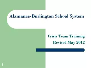 Alamance-Burlington School System