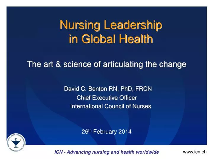 nursing leadership in global health