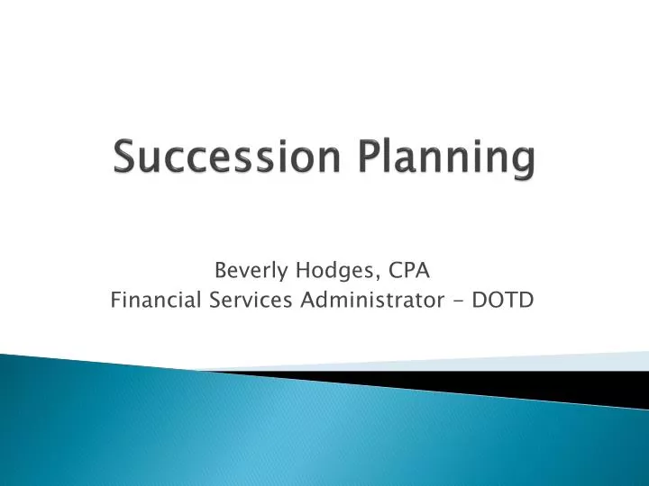 succession planning