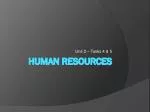 Human Resources - slide 1