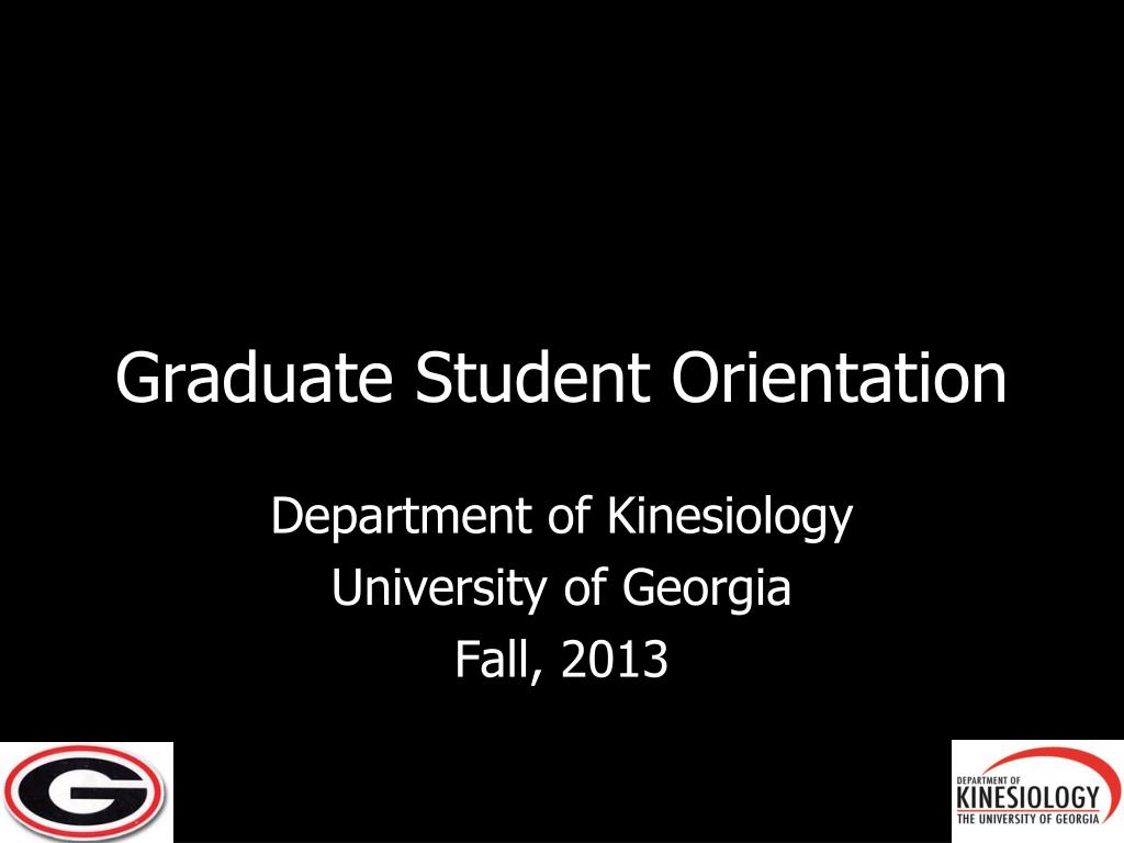 PPT - Graduate Student Orientation PowerPoint Presentation, free ...
