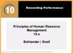 Rewarding Performance - slide 1