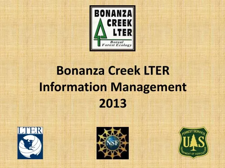 bonanza creek lter information management 2013