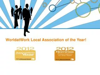 WorldatWork Local Association of the Year!