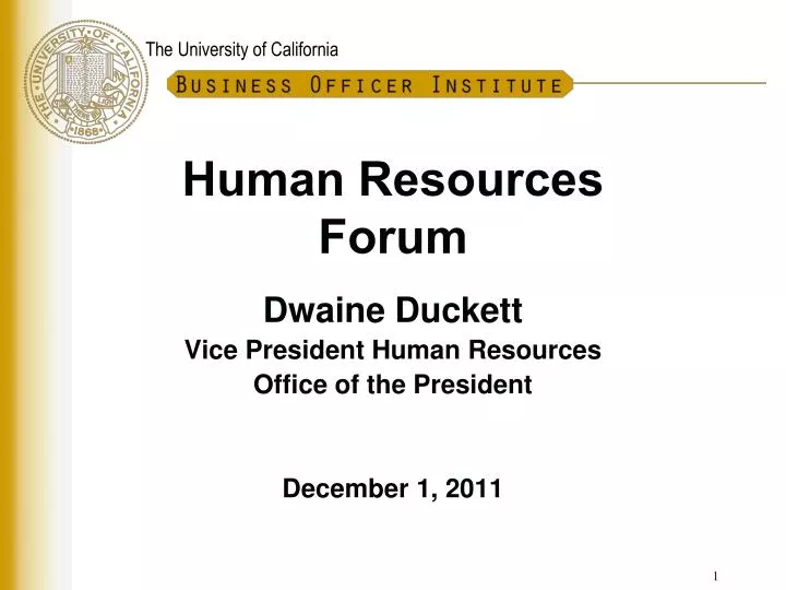 human resources forum