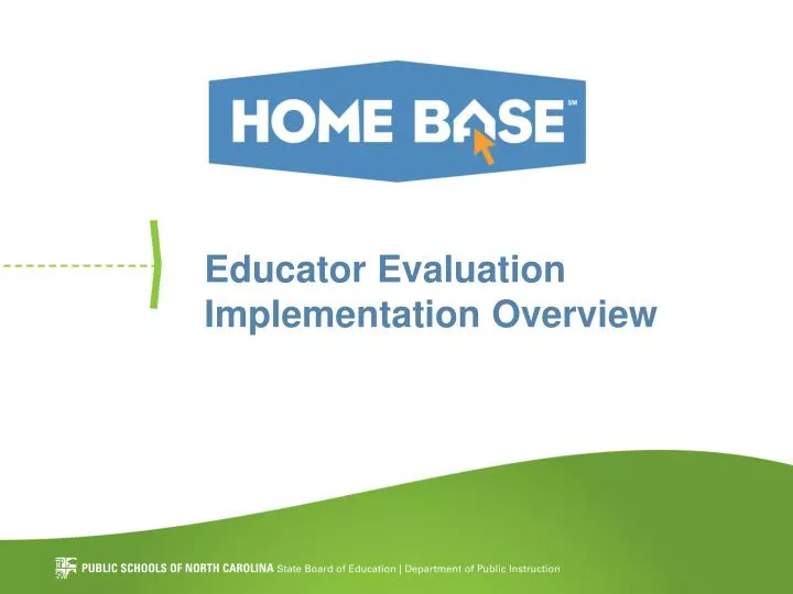 educator evaluation implementation overview