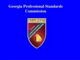 Georgia Professional Standards Commission