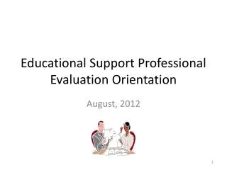 Educational Support Professional Evaluation Orientation