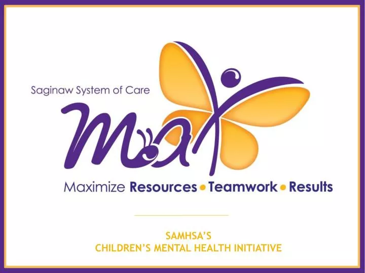 samhsa s children s mental health initiative