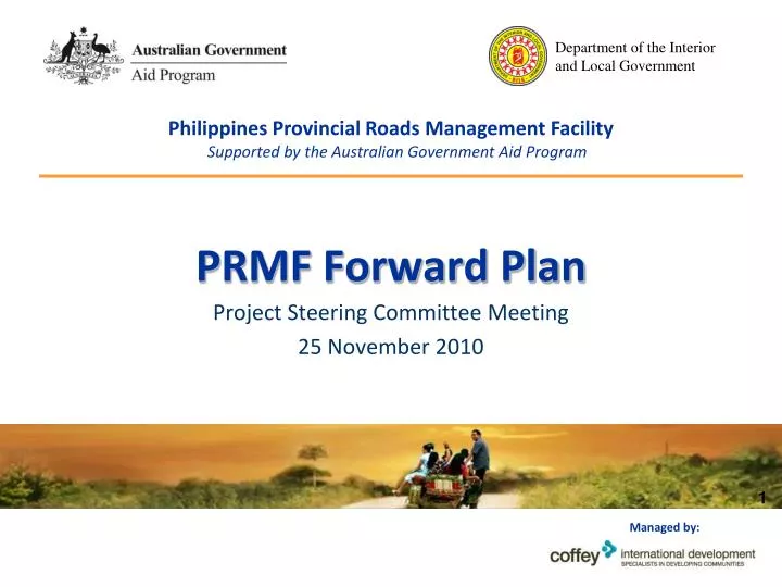 prmf forward plan