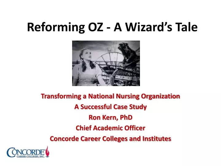 reforming oz a wizard s tale