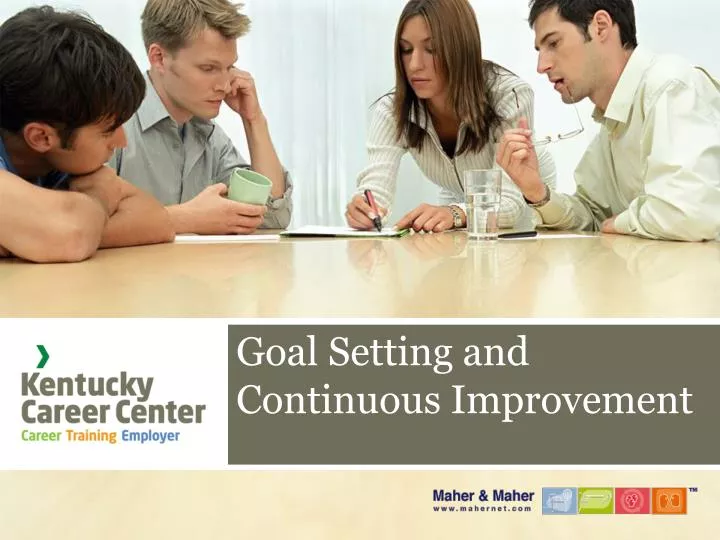 goal setting and continuous improvement