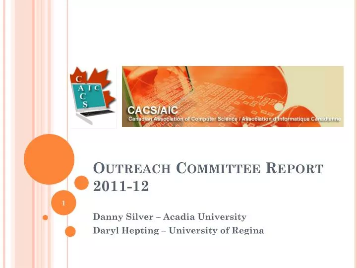 outreach committee report 2011 12