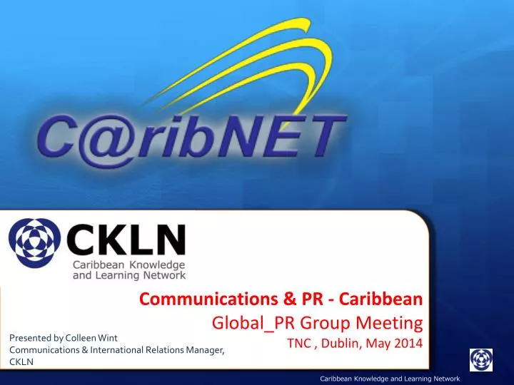 communications pr caribbean global pr group meeting tnc dublin may 2014