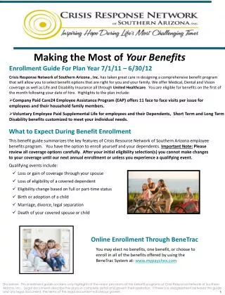 What to Expect During Benefit Enrollment