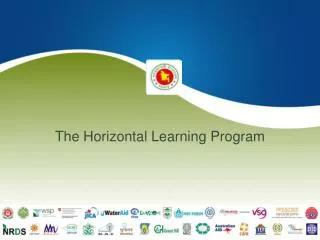 The Horizontal Learning Program