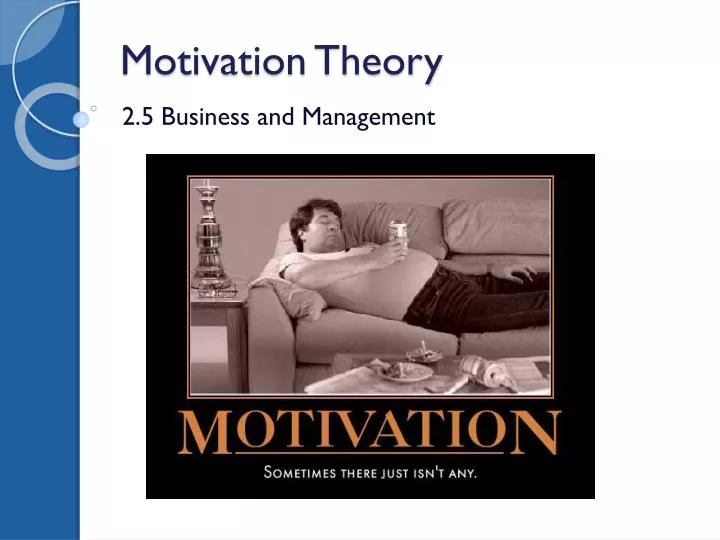 motivation theory