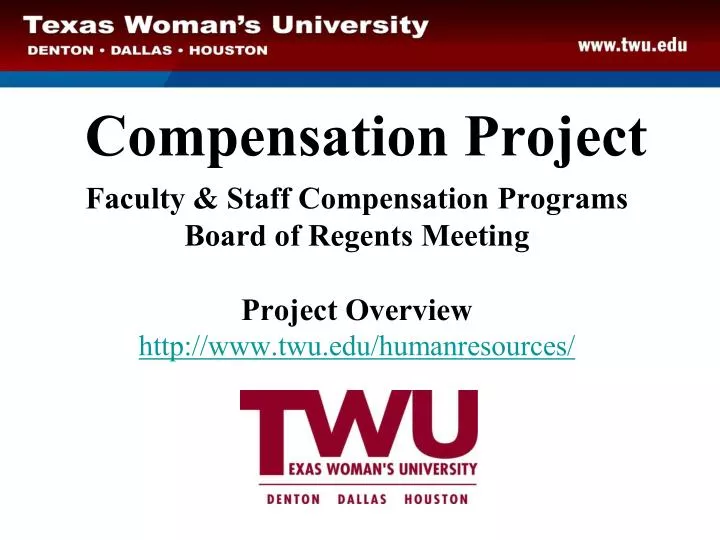 compensation project