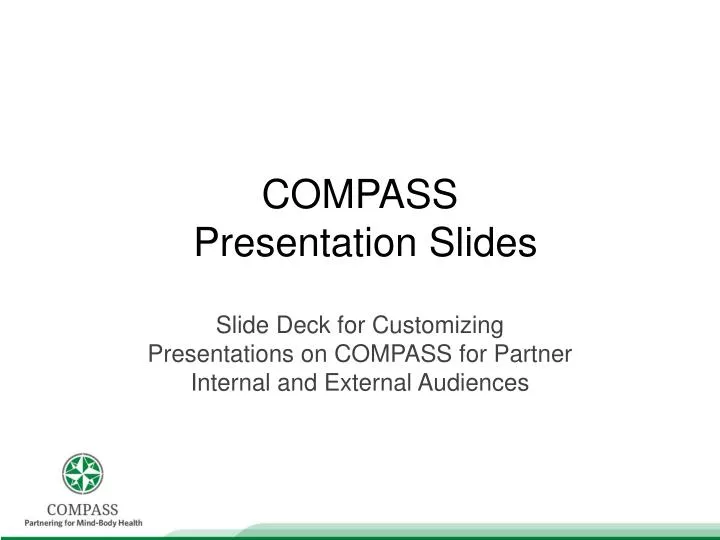 compass presentation slides