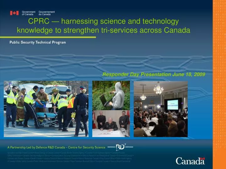cprc harnessing science and technology knowledge to strengthen tri services across canada