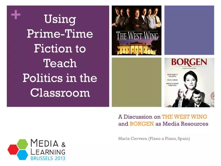 a discussion on the west wing and borgen as media resources